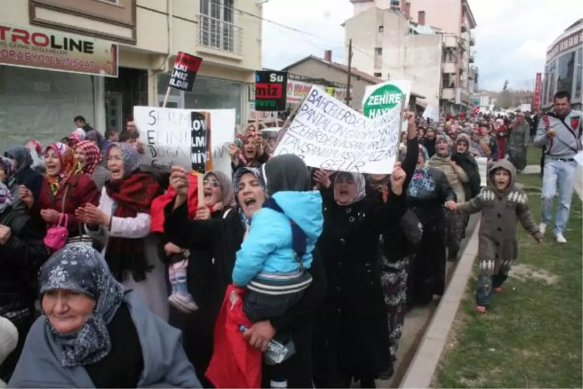 Tavşanlı\'da Tehlikeli Atık Tesisine Hayır Yürüyüşü