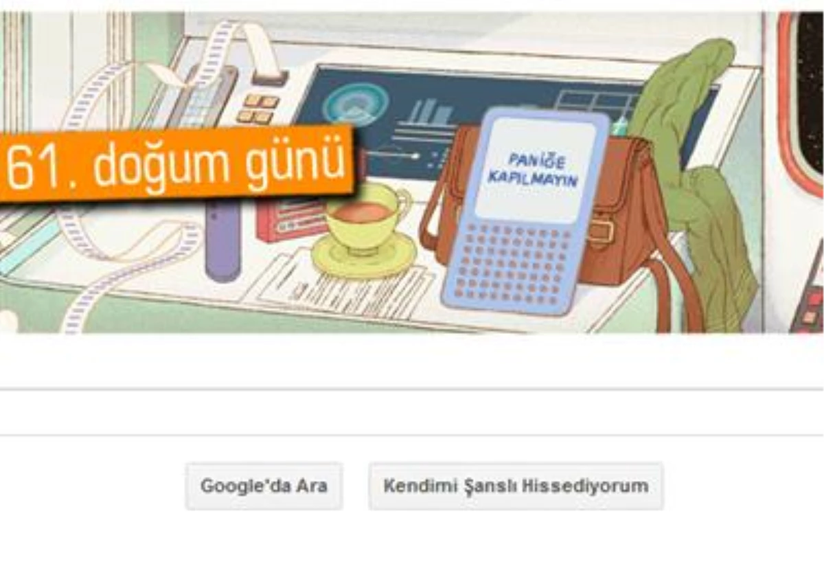 Google\'dan Douglas Adams İçin Doodle