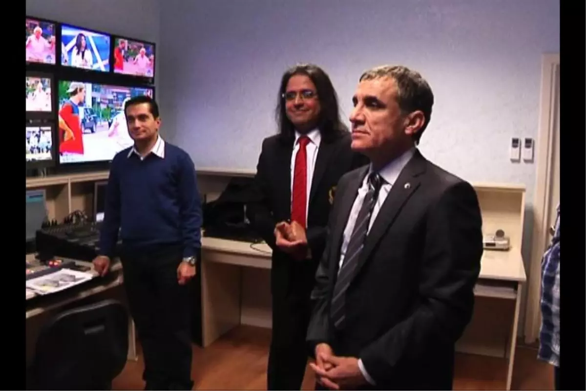 Gürkan, Koza Tv ve Kanal A Televizyonu'nu Ziyaret Etti