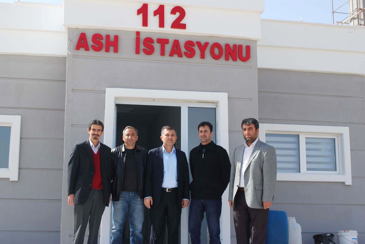 Hububat Merkezinde 112\'ye Yer Tesisi