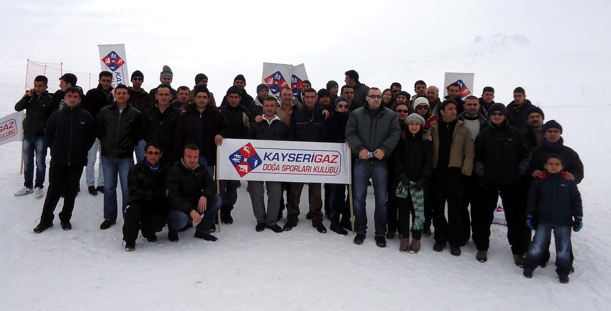 Kayserigaz Doğa Sporları Kulübü Erciyes\'te