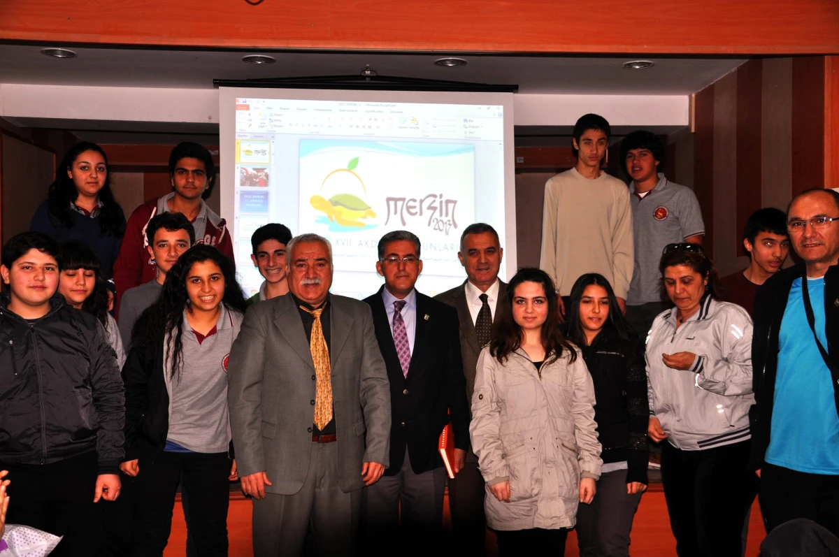 Öğrencilere Akdeniz Oyunları Konferansı