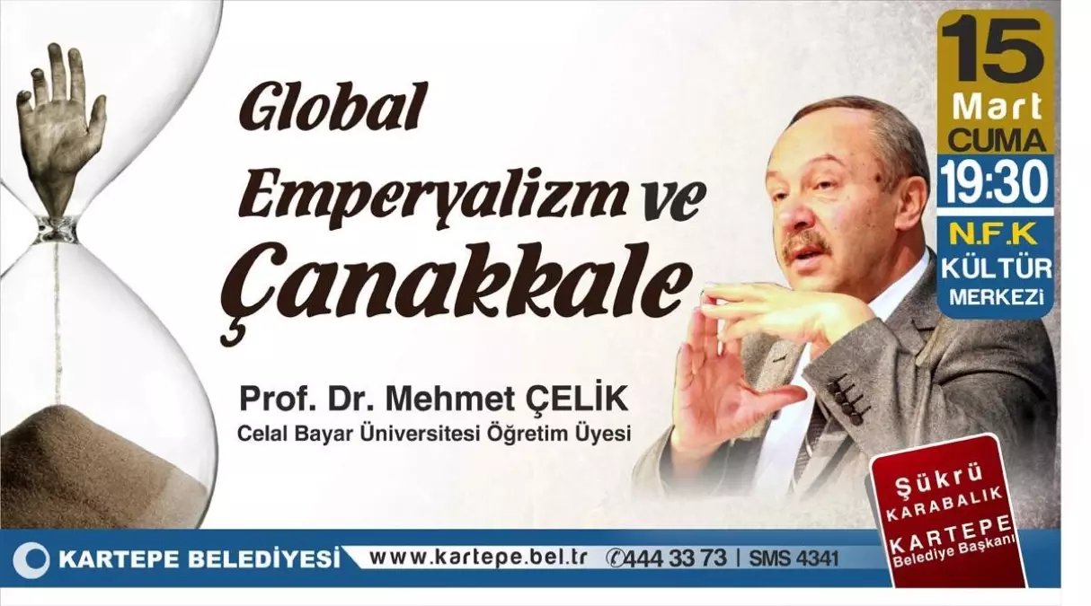 Prof. Dr. Çelik Kartepe\'ye Geliyor