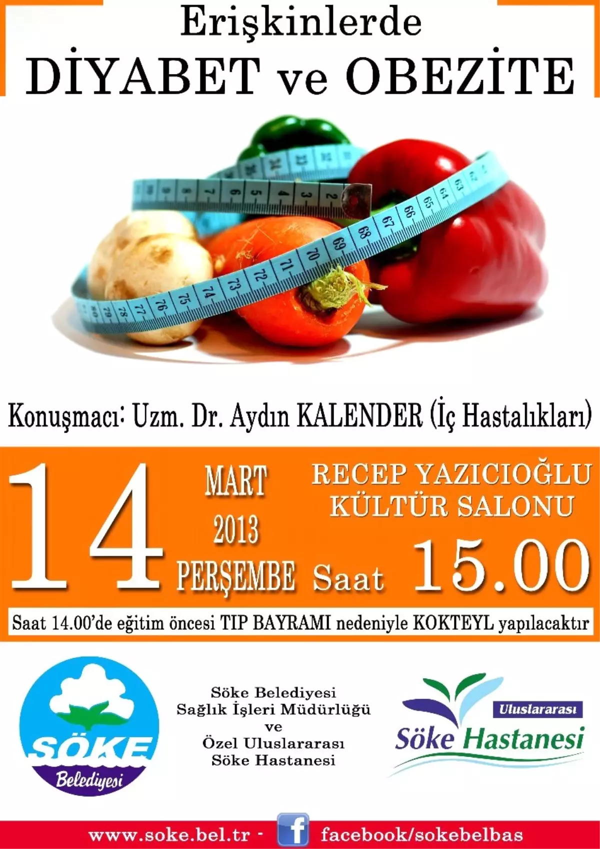 Söke\'de \'Erişkinlerde Diyabet ve Obezite\' Semineri