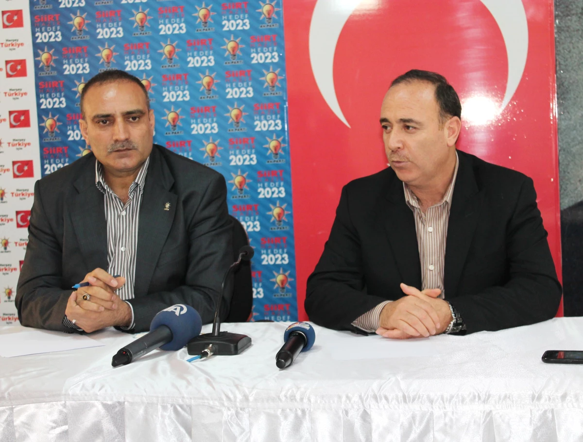 AK Parti Siirt İl Teşkilatı Başbakanın Siirt Ziyaretini Değerlendirdi