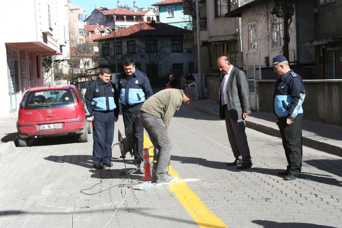 Devrek\'te Trafik Çalışmaları Devam Ediyor