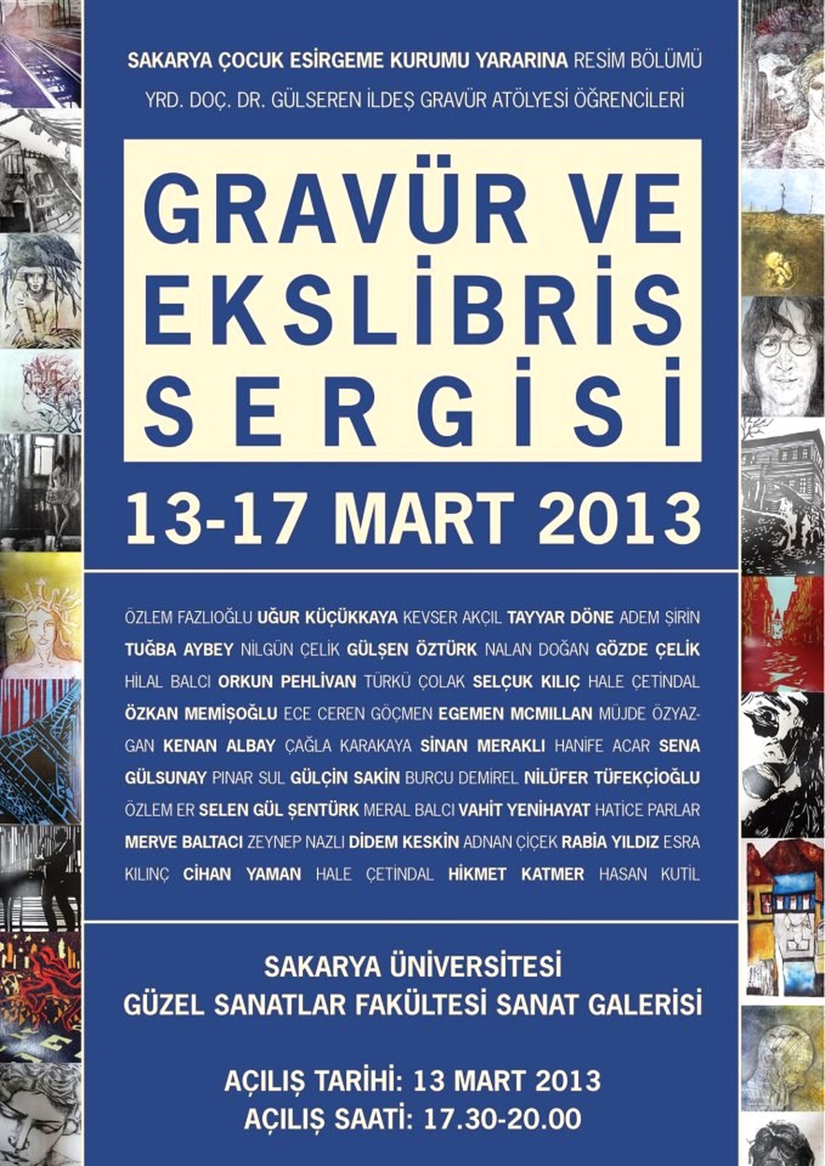Gravür Sergisinin Geliri Sevgi Evi Çocuklarına