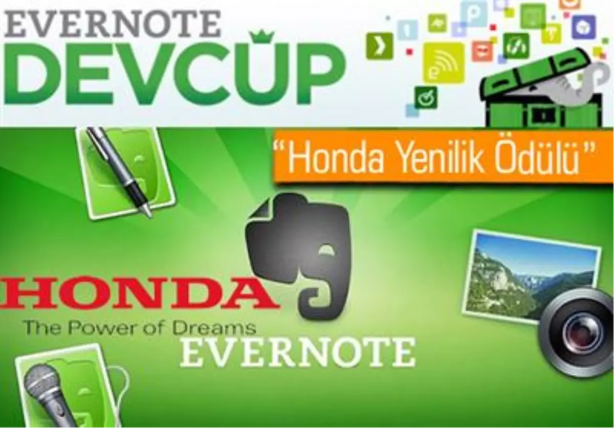 Honda, Evernote Devcup\'a Sponsor Oldu