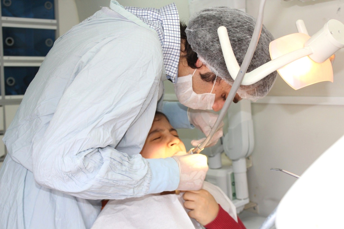 Salıpazarı'nda Ağız ve Diş Sağlığı Taraması Yapıldı