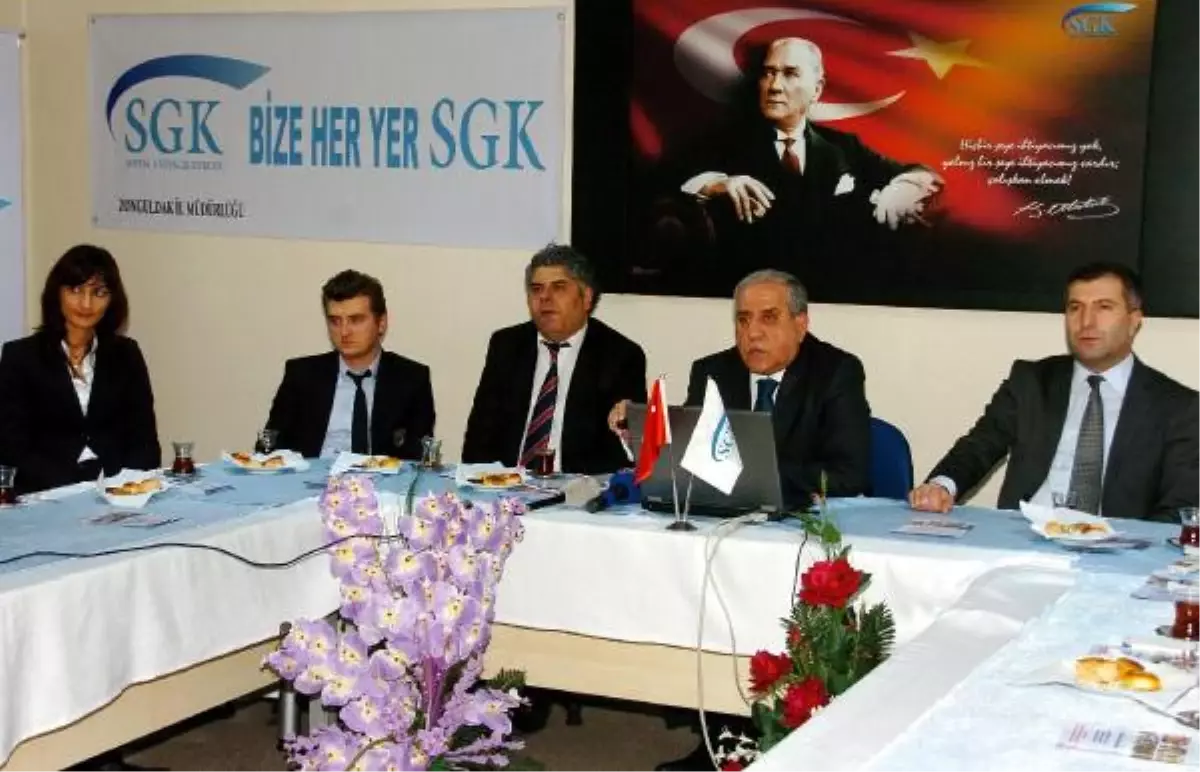 Zonguldak\'ta \'Bize Her Yer SGK\' Projesi