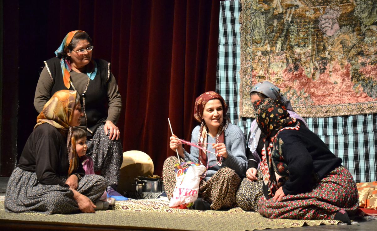 Arslanköylü Kadınlar Uluslararası Festivale Hazırlanıyorlar