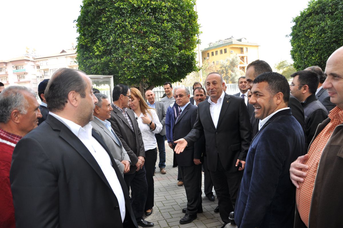 Çavuşoğlu, Alanya\'da Gündemi Değerlendirdi