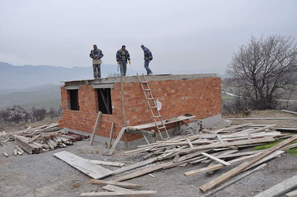 Dursanlar Mezarlığı Mescidi Yapım Çalışmaları