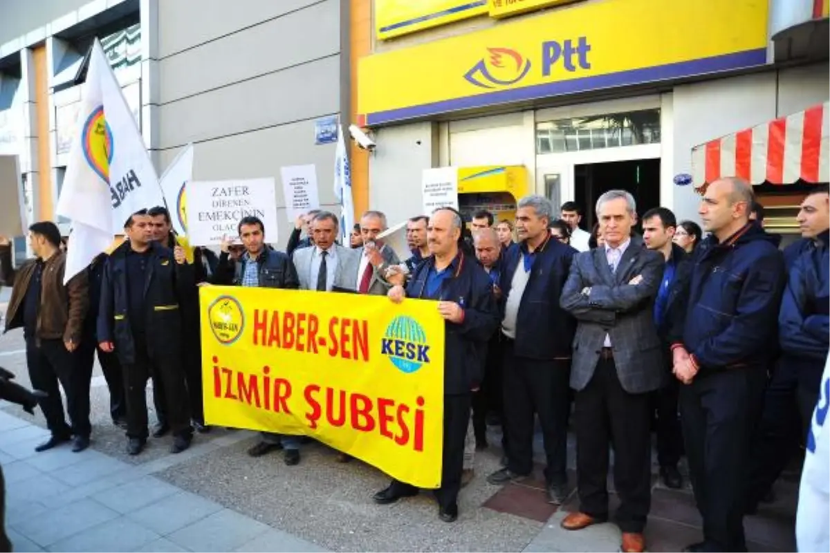 Haber-Sen\'den Yasa Tasarısı Protestosu