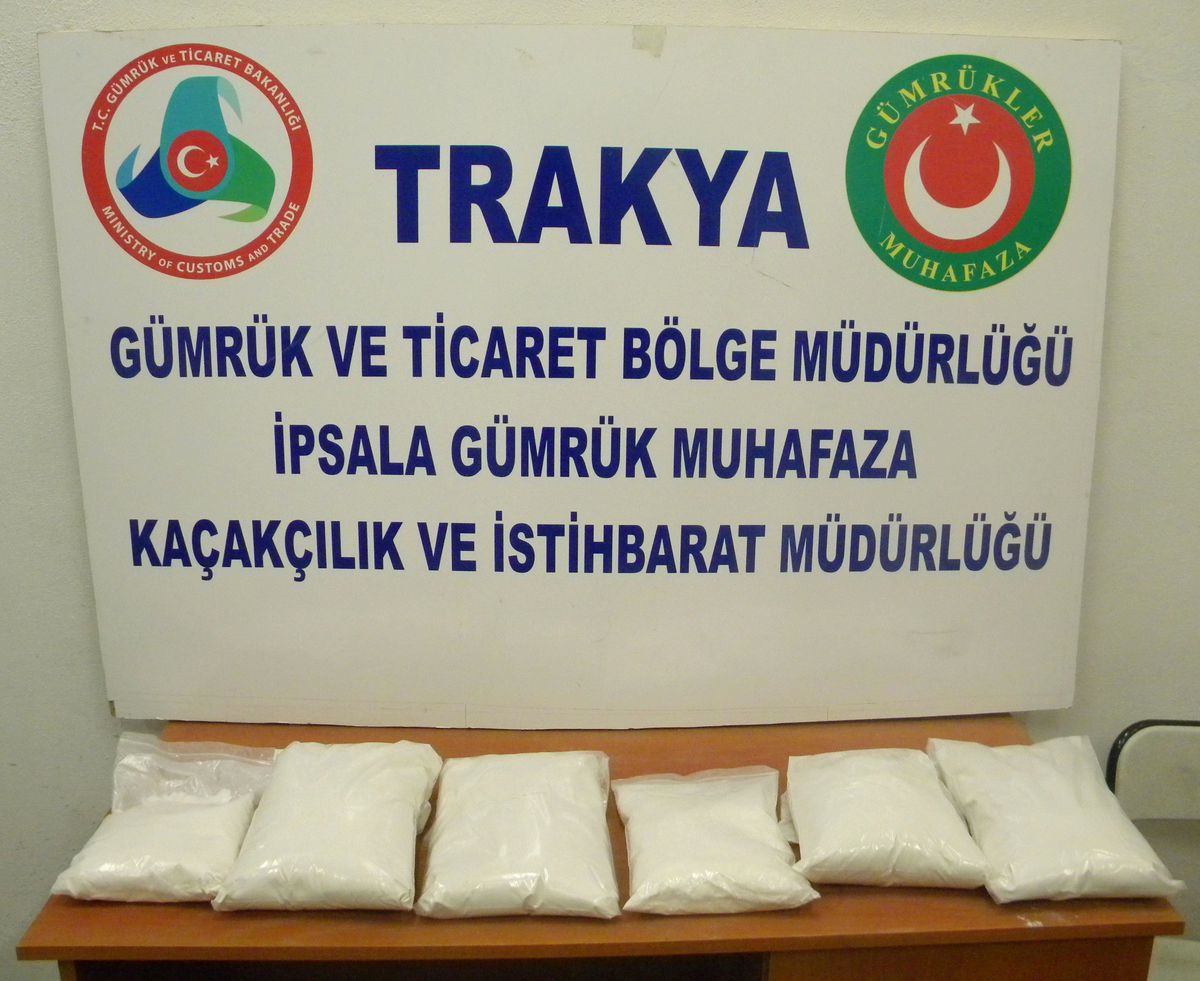 12 Kilo Sentetik Uyuşturucu Ele Geçirildi
