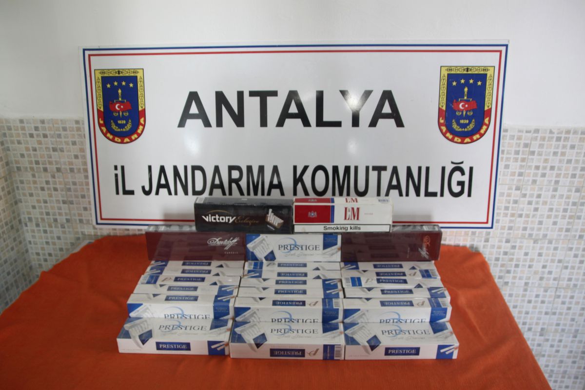 Jandarmadan Kaçak Sigara Operasyonu
