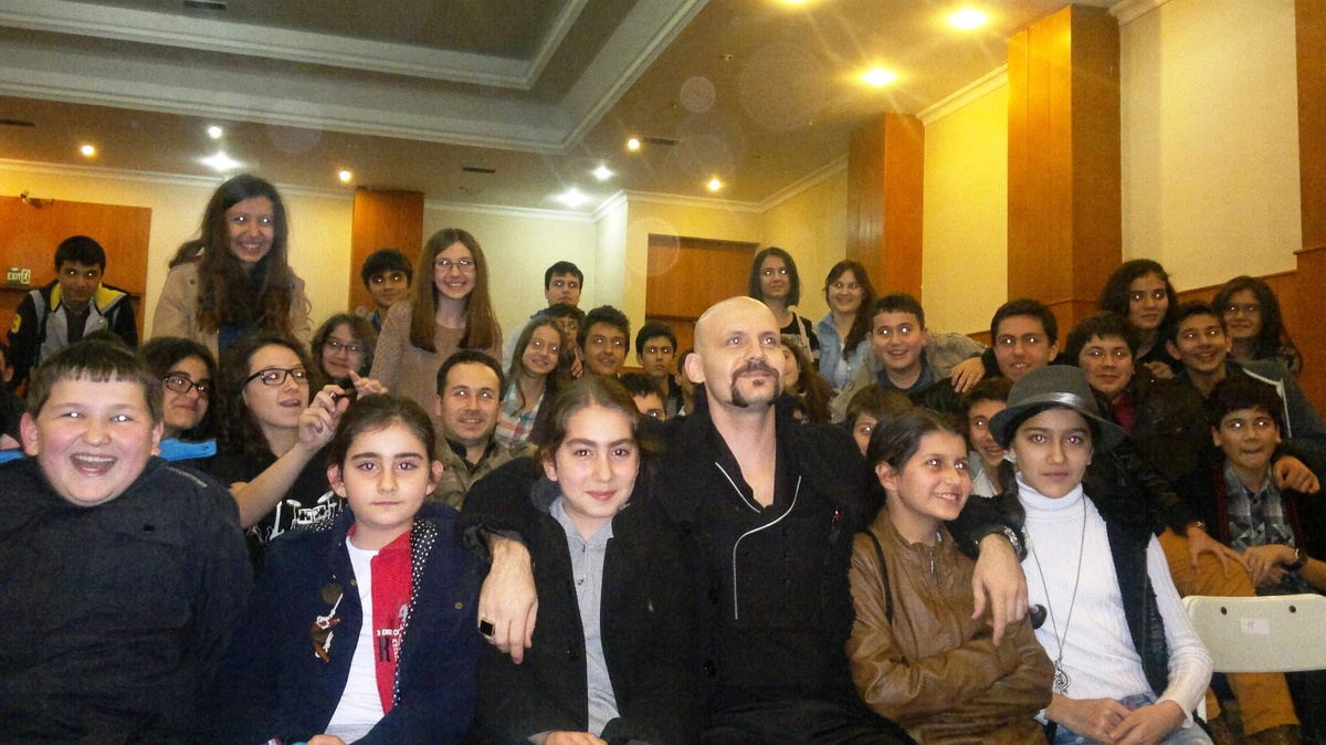 Nazilli\'li Öğrenciler Atalay Demirci\'yi İzledi