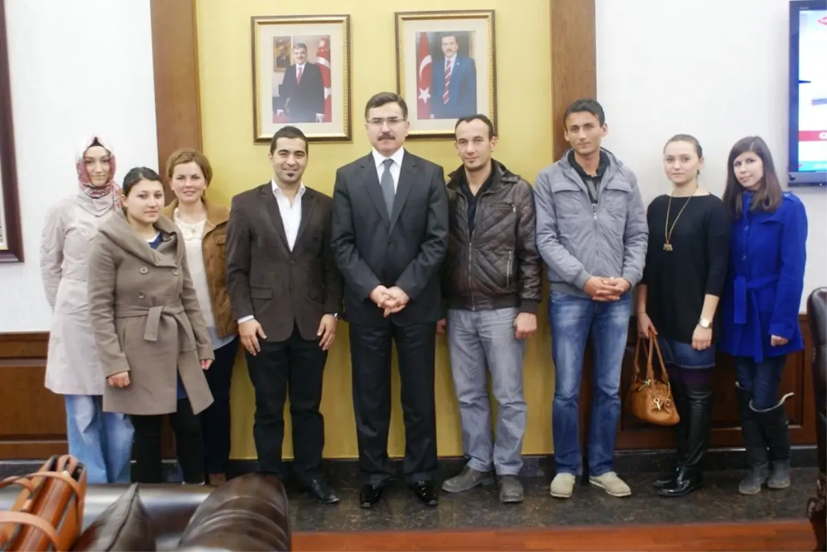Peyzaj Mimarlarından Vali Turhan'a Ziyaret