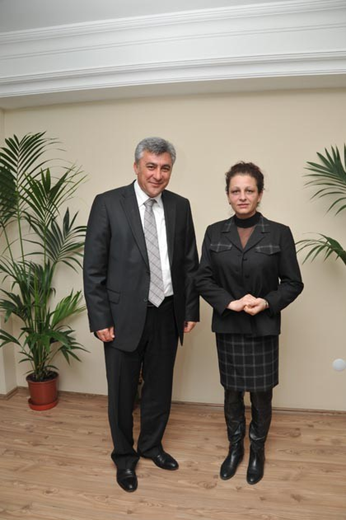 Romanya Başkonsolosu, Başkan İnce\'yi Ziyaret Etti