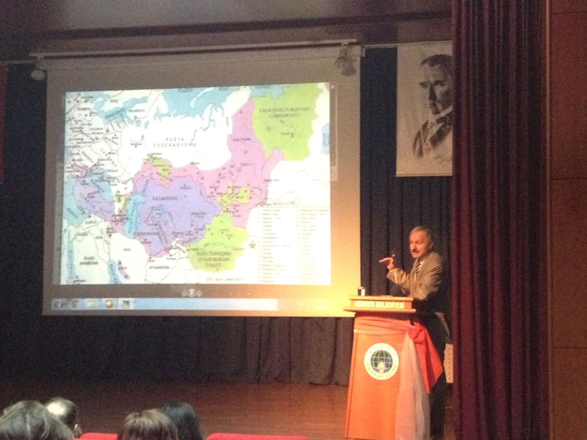 Saü\'de Dilimizin Coğrafyası İsimli Konferans Yapıldı