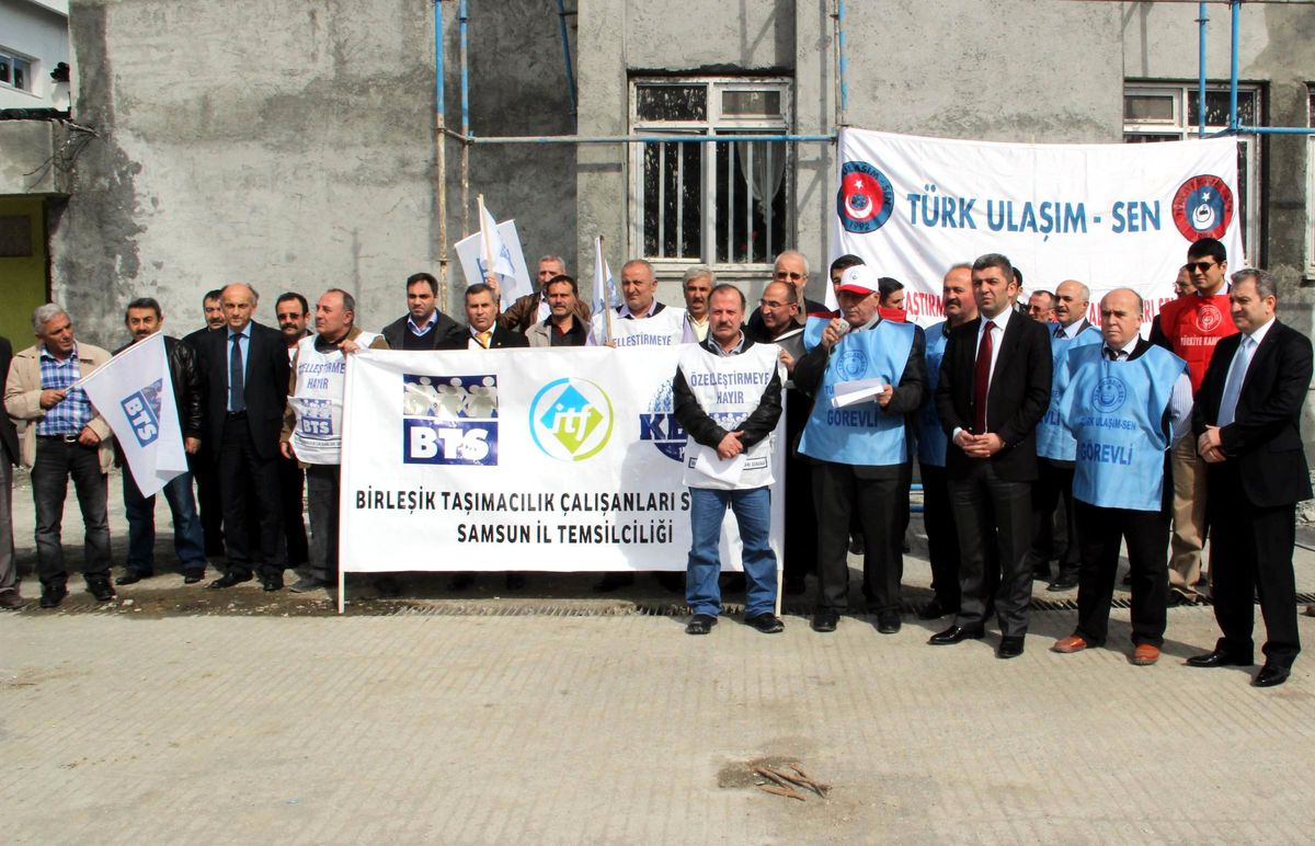 Sendikaların Demiryolu Tepkisi