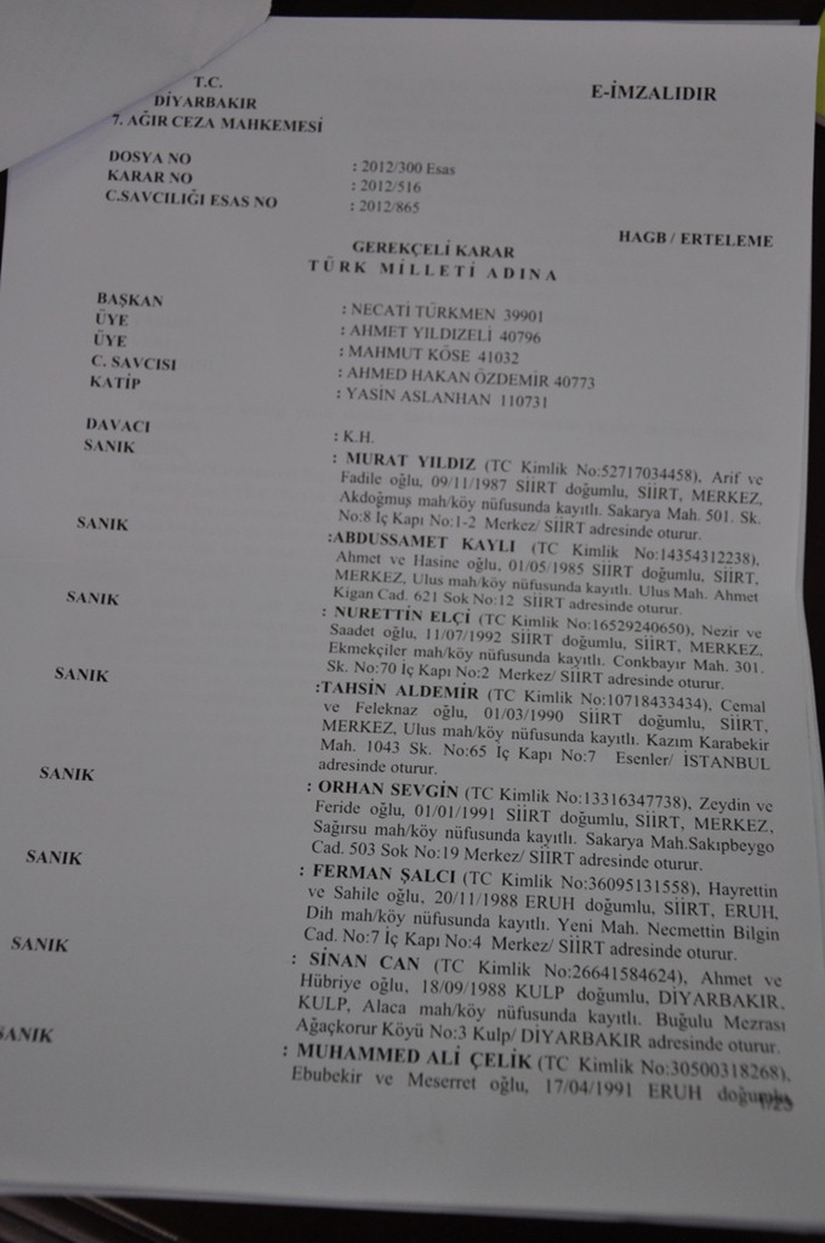 Siirt Belediye Başkanı Sadak\'a Beraat