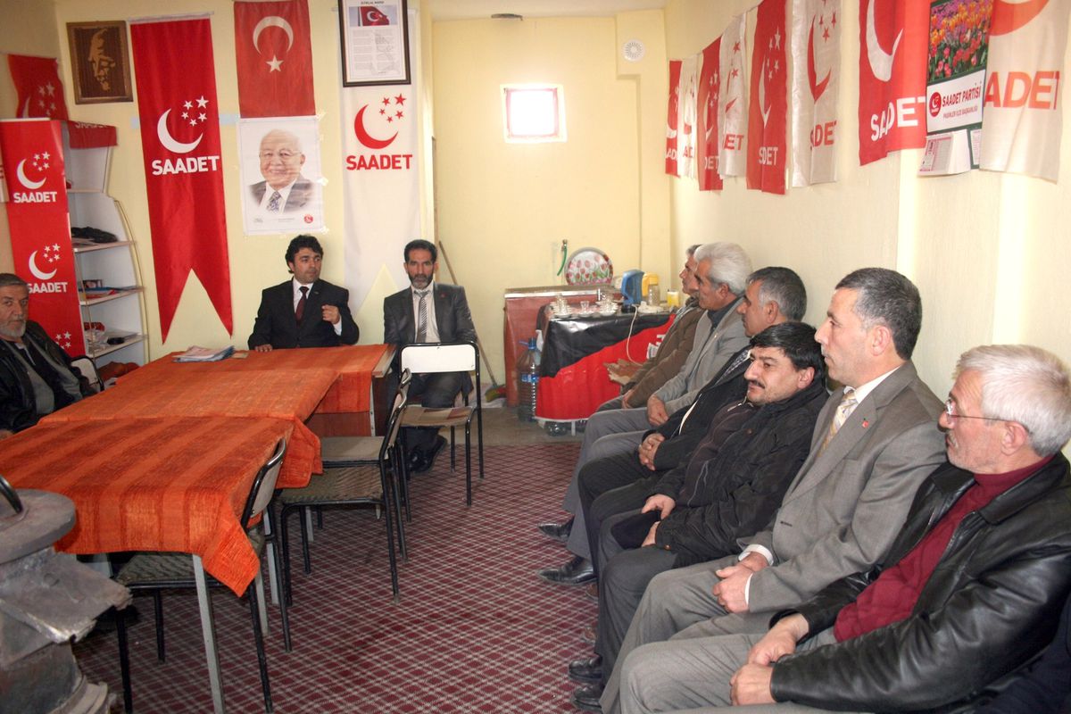 Sp İl Başkanı Çalık, Pasinler\'de Partililerle Biraraya Geldi