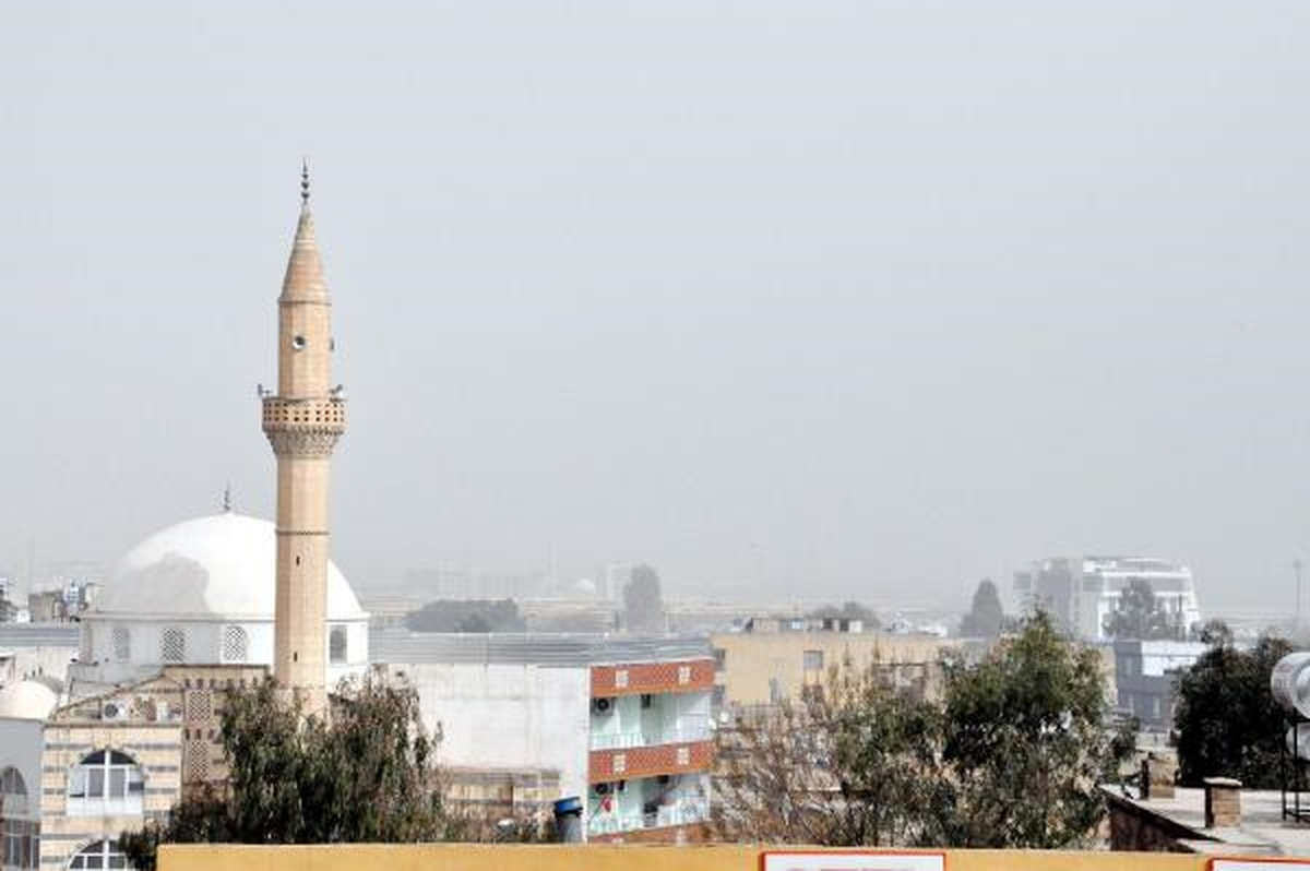 Toz Bulutu Şanlıurfa\'yı Etkisi Altına Aldı
