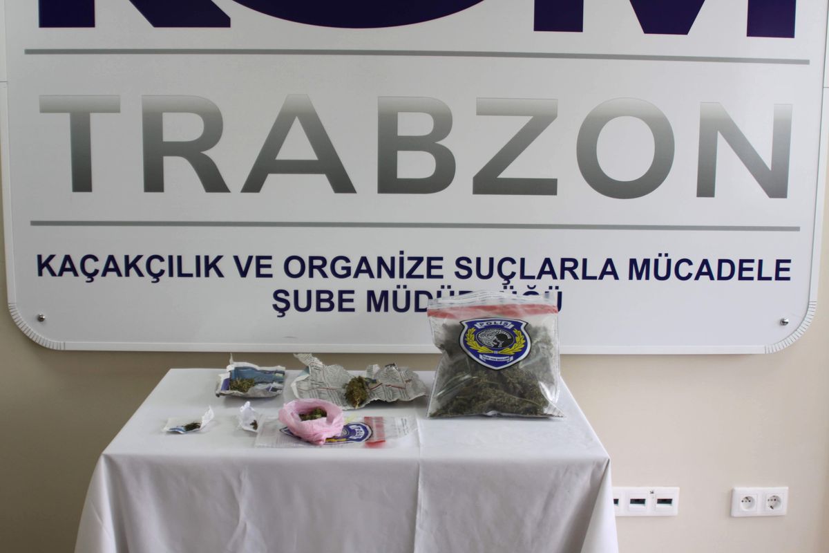 Trabzon\'da Uyuşturucu Operasyonu