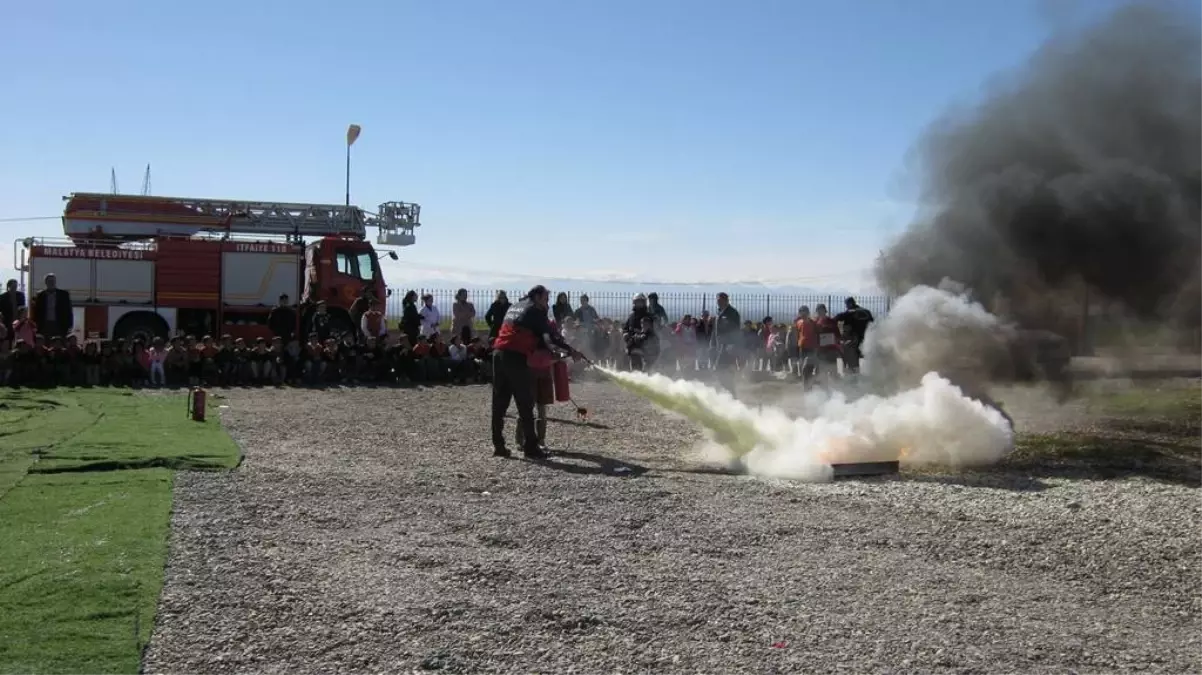 Yazıhan'da Sivil Savunma Tatbikatı