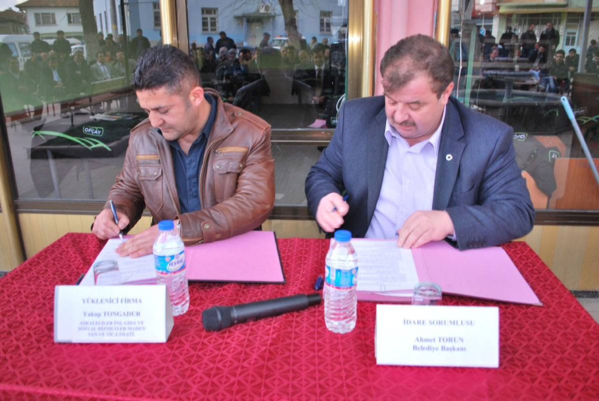 Afet Koordinasyon ve Toplanma Merkezi Sözleşmesi İmzalandı