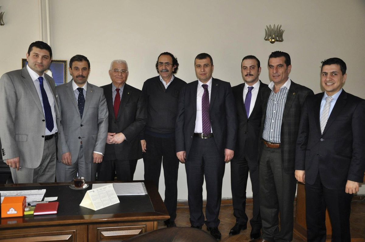 AK Parti Çankaya İlçe Başkanı Yılmaz, Ankara\'da Yaşayan Musevi Toplumunun Lideri Özgön\'ü Ziyaret...