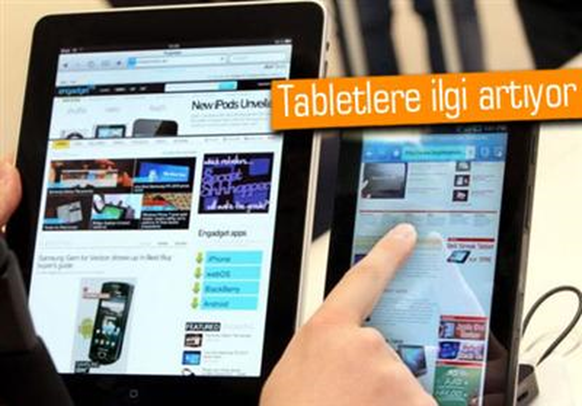 Android Tabletlerin İpad Satışlarını Geçeceği Düşünülüyor