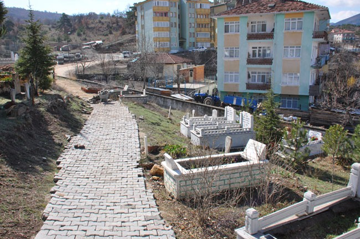 Belediyeden Parke Taşı Çalışması