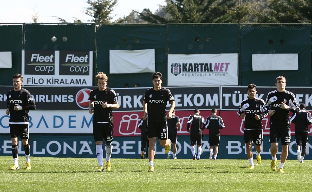 Beşiktaş\'ta Kasımpaşa İdmanı