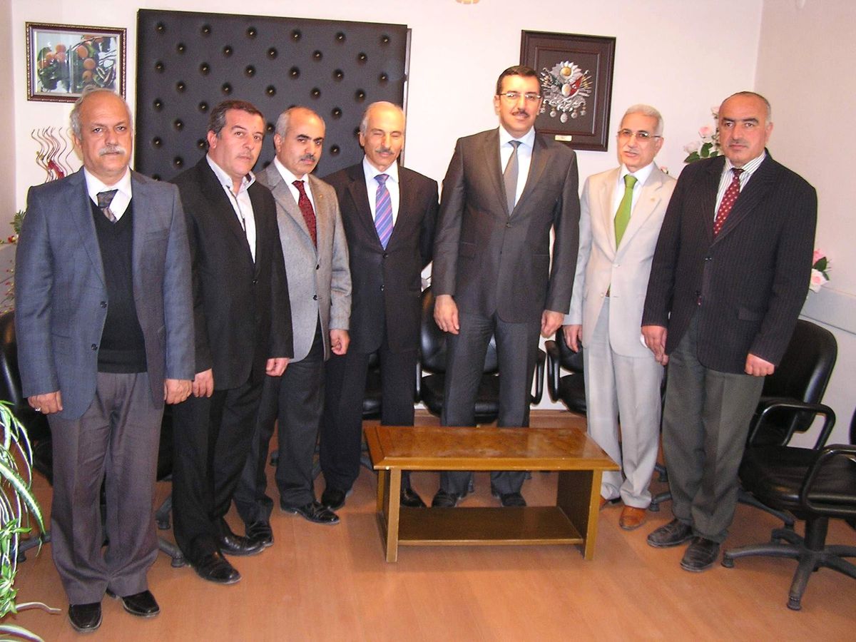 Büro Memur Sen Yöneticileri AK Parti\'yi Ziyaret Etti