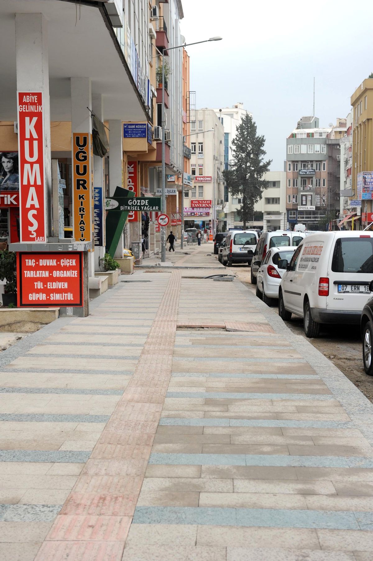 Cadde Düzenleme Çalışmalarında Sona Yaklaşıldı