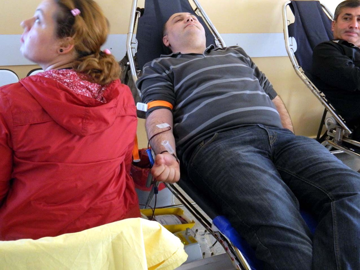 Çan Termik Santrali Personelinden Kan Bağışı