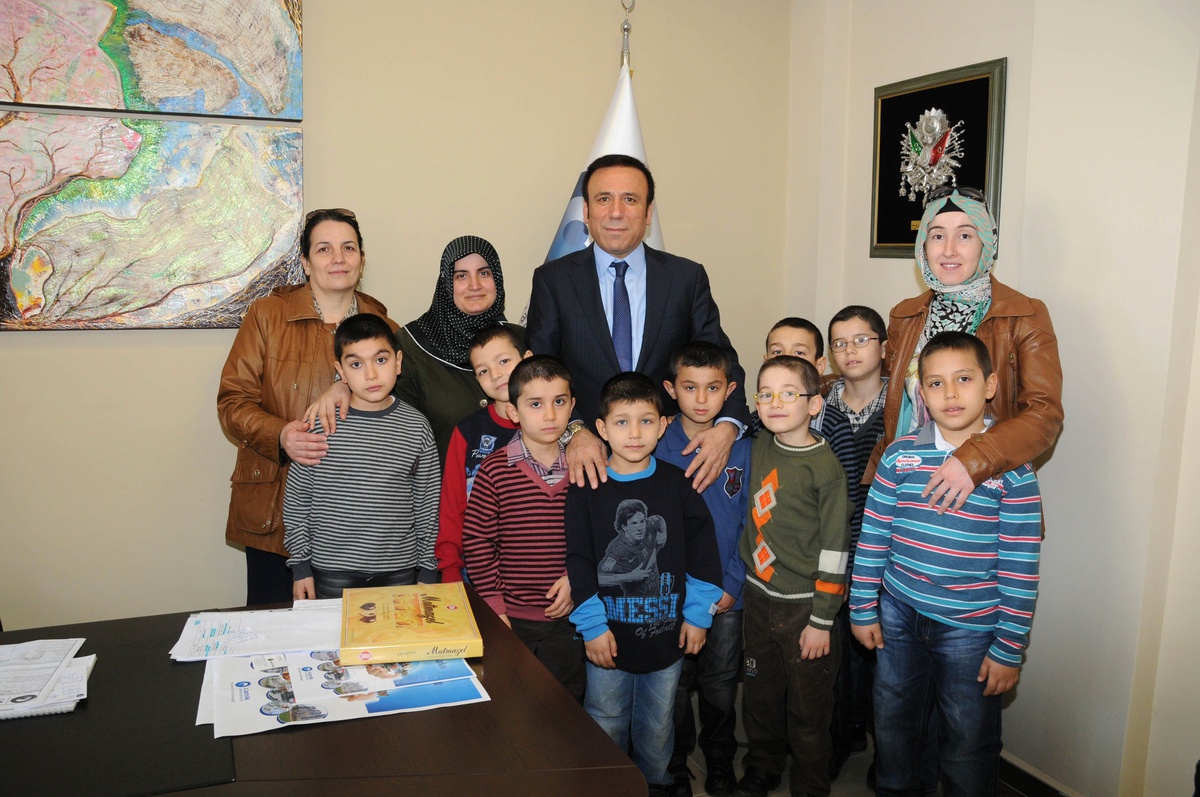 Çocuklardan Mavi Kapak Kampanyası\'na Destek