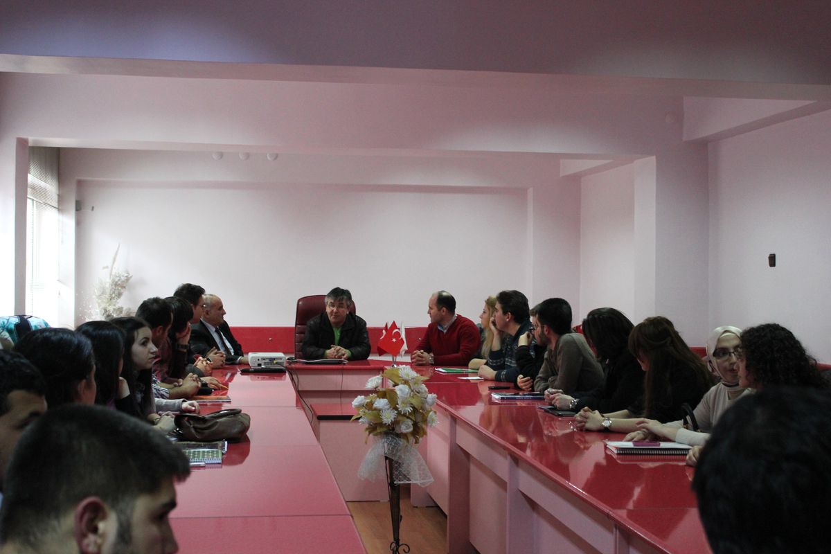 Dr. Sabit Subasic İ.i.b.f\'de Öğrencilerle Buluştu