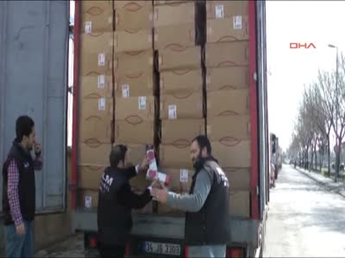 İstanbul\'da Kaçak Sigara Operasyonu