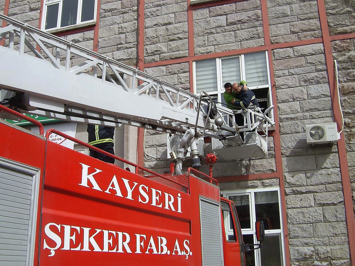 Kayseri Şeker\'den Yangın Tatbikatı