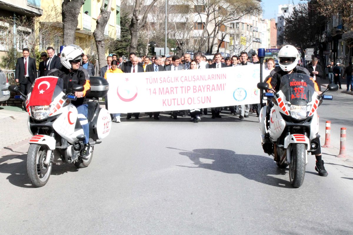 Konya\'da "14 Mart Tıp Bayramı" Haftası Etkinlikleri