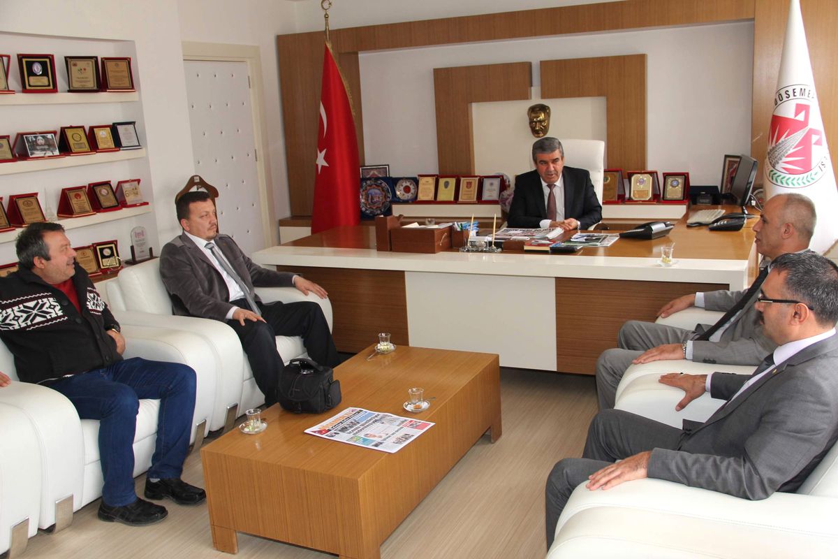 MÜSİAD Yönetiminden, Başkan Tursun\'a Ziyaret
