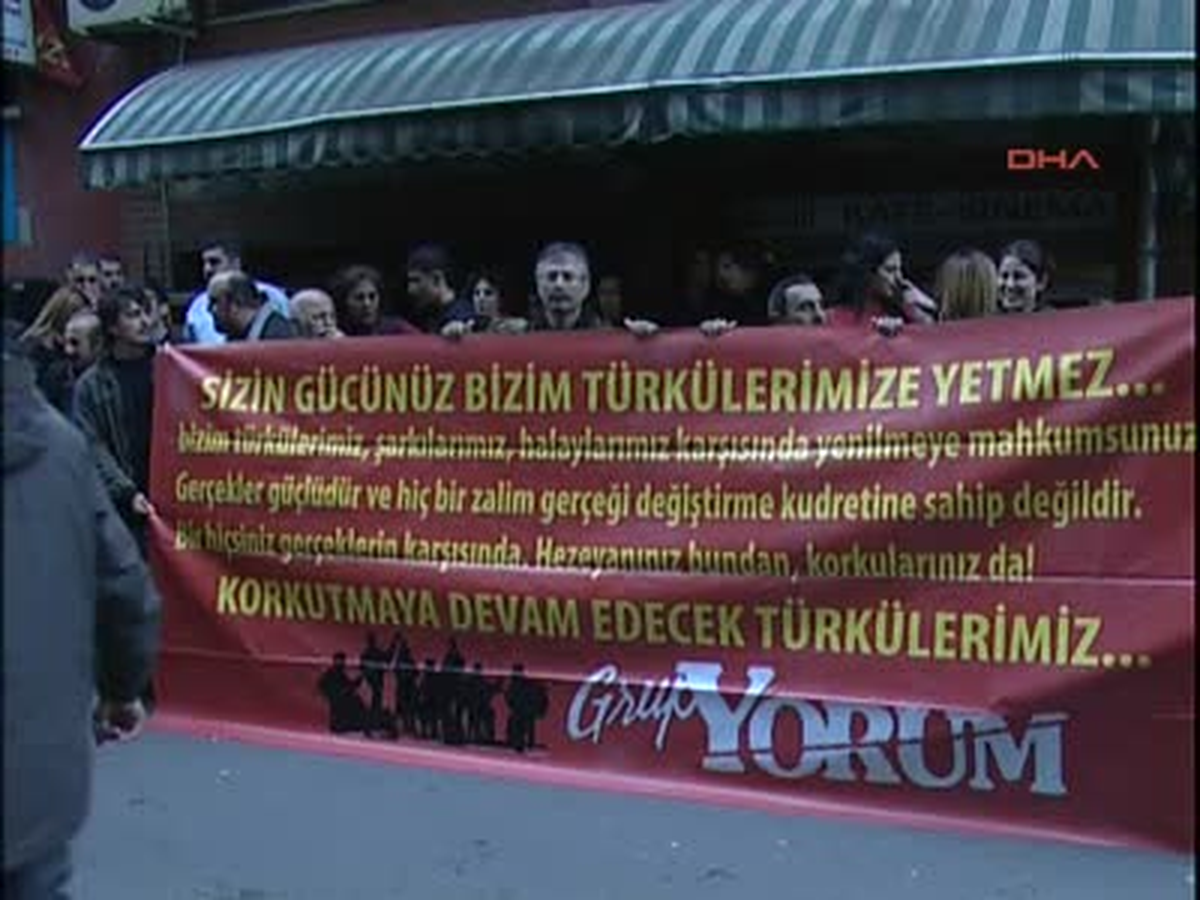 Okmeydanı\'nda Yapılan Operasyon Protesto Edildi