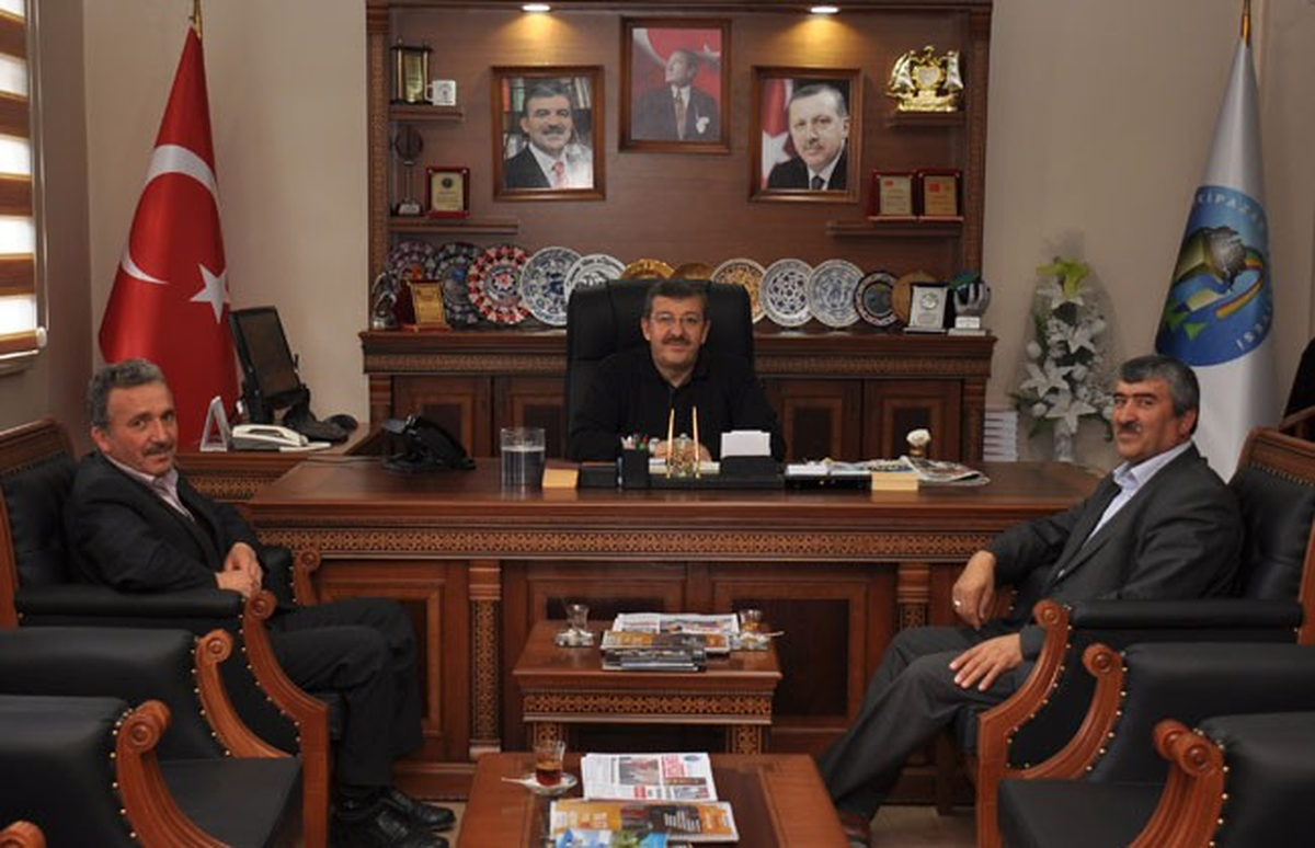 Servisçiler Kooperatifinden Başkan Baş\'a Ziyaret