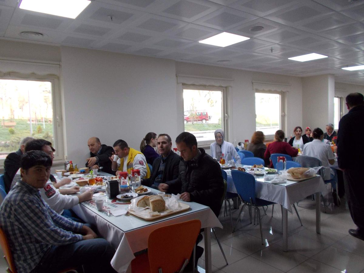 Tıp Bayramında Kahvaltıda Buluştular