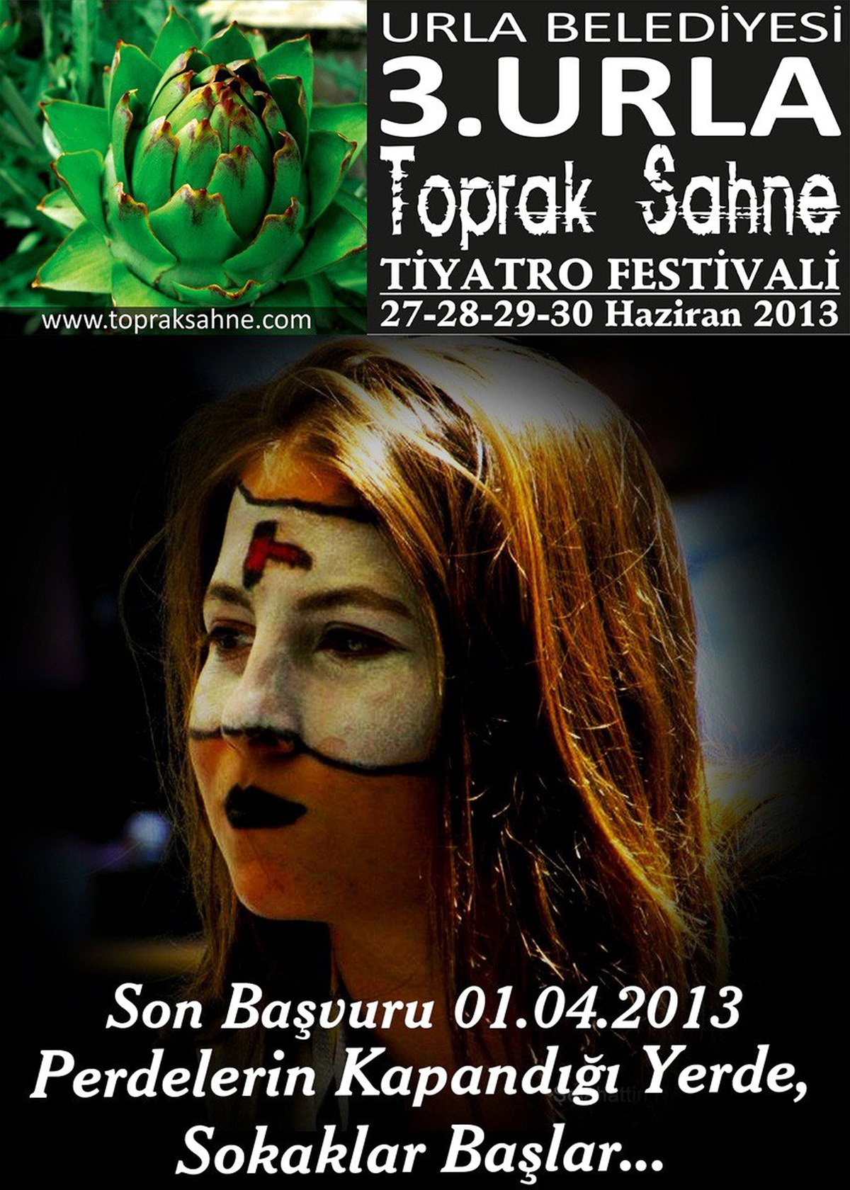 Urla, Toprak Sahne Tiyatro Festivali\'nin 3.\'süne Hazırlanıyor