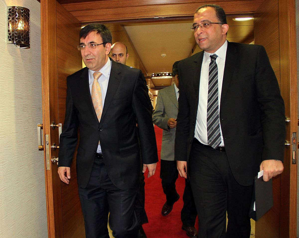 Bakan Yılmaz, Mısır Planlama Bakanı Asraf Al-Arabay\'la Biraraya Geldi