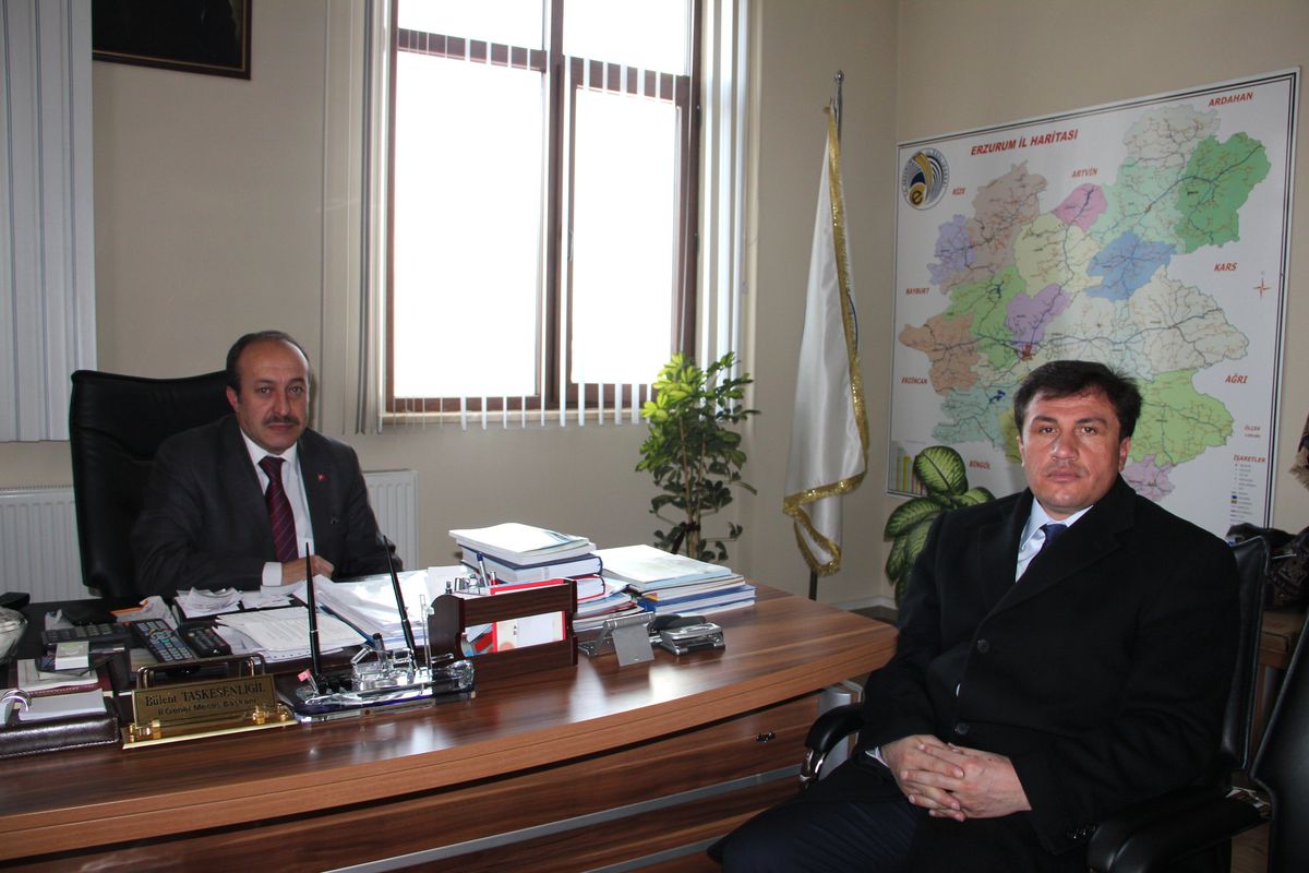 Başkan Demir\'den Meclis Başkanına Ziyaret